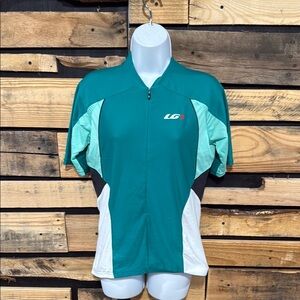Louis‎ Garneau Women's Beeze Vent Cycling
Jersey Large Cricket NWT